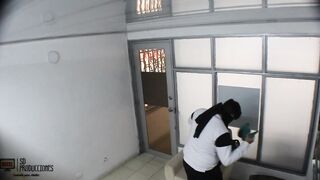 Thief enters my house finds me very freaky and fucks me FULL STORY