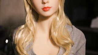 Sex Doll Small young Blonde got Big Boobs craving Anal