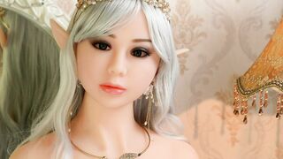 Deepthroat Fantasy Elf Sex Doll with pointy ears for your Cock