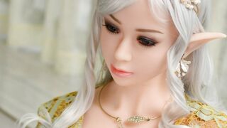 Deepthroat Fantasy Elf Sex Doll with pointy ears for your Cock