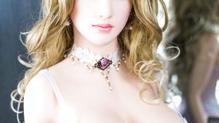 Fantasy TPE Doll with Big Tits for some deepthroat action