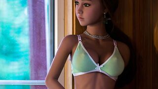 Teen Sex Doll Brunette is Curvy for your Anal Fantasy