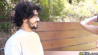 Reagan Foxx nude garden works and boned