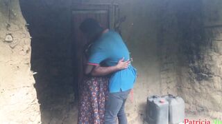 here inside the village BBW Patricia9ja having a incredible hardcore banging with black amateur ebony penis