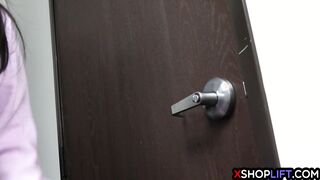 Columbian thief fucked in cops office