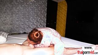 BBW amateur Thai teen fucked by big dick