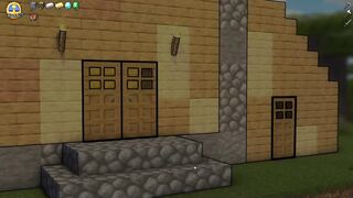 HornyCraft [Hentai game PornPlay ] Ep.three Milking a minecraft furry cowgirl's long jugs