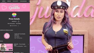 Punheta Guiada com Emme White Policial no Prosa Guiada
