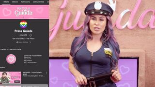 Punheta Guiada com Emme White Policial no Prosa Guiada