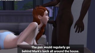 Guest Takes Full Advantage of Cuckold's Fiance - Part two - DDSims