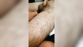 Right where i want you! Ball busting ,anal play and long cum shot.