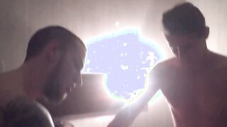 Gang Bang for bimbo ex-wife with my friends. First gang bang for my Bombshell lover. Russian gang bang