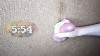 Torturing his penis with a hand job for 10 minutes