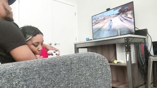 Black Step-sis blowing me off while I play the game
