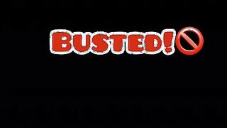 BUSTED!! Thick Black Cougar Caught Me Masturbating