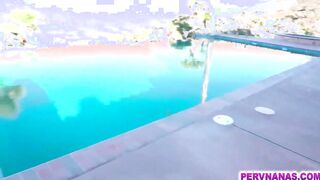 Pervnanas.com - Nana Brittany Andrews' reward for Wrex's hardwork