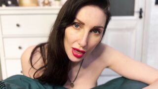 Schoolgirl cum inside mouth of Goddess MILF