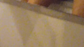Sitting on gifted long cock inside front of hubby - ex-wife released