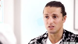 Lusty doctor examined handsome patient