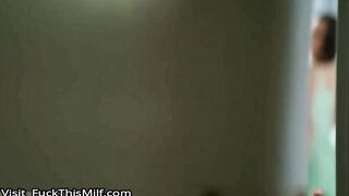 Fetching unhaved MILF Krissy Lynn giving a handjob