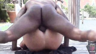 Long Penis Captain Rome Major Stuffs Bombshell Old Lady Muff Mandie McGraw!