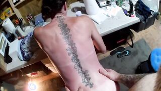 point of view - Local mom wants your cum - Fill my skank wifey's snatch with your long load