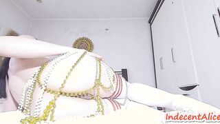 inserting Pearls inside My Snatch and Ass/ Roleplay 4K