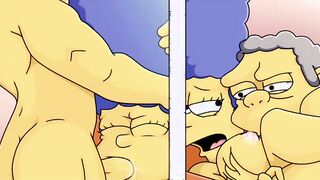 Reading Adult Homer's Nightmare - Porn Parody