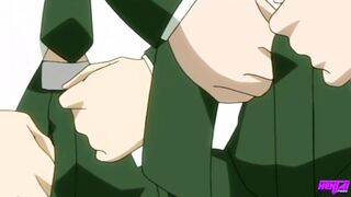 Anime Pros - Women Fantasizes Having A Reverse Gang Bang But Into Reality She Gets Railed By 6 Dicks