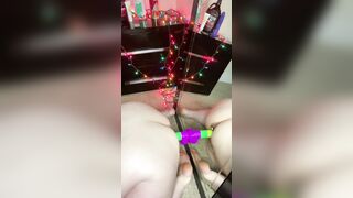 Fucking my rainbow vibrator by request ;)