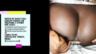 Insane Booty Fucking with Glass Plug - Smutty Luce