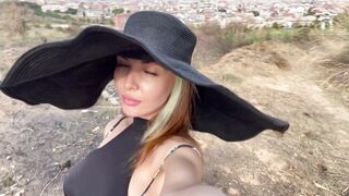 Vibrator fucked public till i squirt