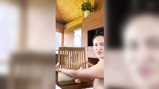 I hope the neighbor won't view me