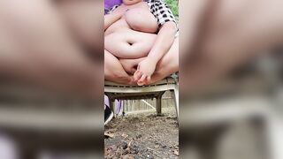 BBW squirts two times
