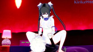 Hestia and Bell Cranel have extreme sex at a love hotel. - DanMachi Anime
