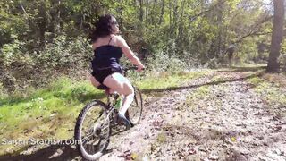 You can just rides behind mommy