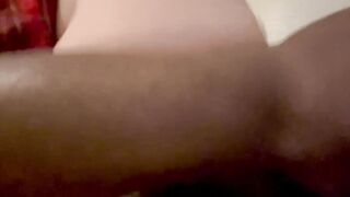JadeThaFreak Reverse Cowgirl Viciously On Long African Penis. She Loving Bouncing Her Cunt On It.