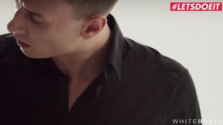 WHITEBOXXX - Submissive bimbos Sybil Made To Cum By Her Dominant Bf - LETSDOEIT