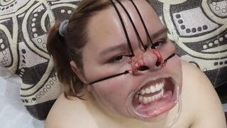 FETISH facial en GORDITA con semen en ella