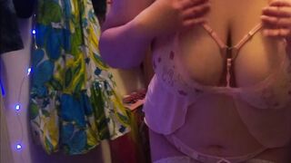 Chubby Bunny Fucks BOTH Holes!! (clamps, plug, squirting, double stuffed)