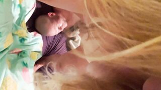 Squirting on my husbands face
