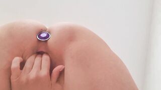 Sent to a tinder stranger how I masturbate with a ass plug