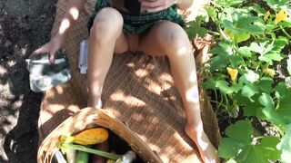 Small Sexual Stoner School bimbos Sneaks a Picnic Full of Surprises!