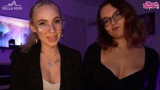 Bombshell teachers teach you to jerk and cum countdown