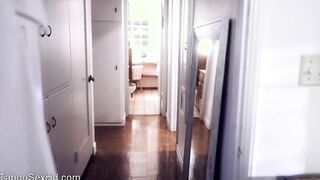 Huge jugs blonde tricked in sex