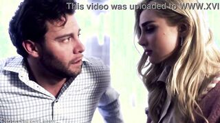 Huge jugs blonde tricked in sex