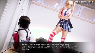 Waifu Academy | Vulgar 18yo 18 Step-Daughter Blows a Long Dick Into The Locker While Watching Her Slutty mom Stepmom Getting Her Vagina Eaten | My sexiest gameplay moments | Part #1