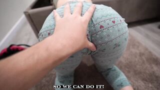 Jizzed gift of fate - Stepmother stuck under the bed!