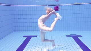 Russian Goddess Goddess Elena Proklova swims naked