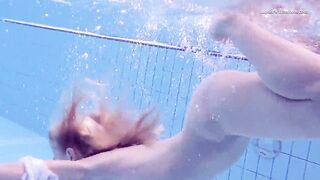 Russian Goddess Goddess Elena Proklova swims naked